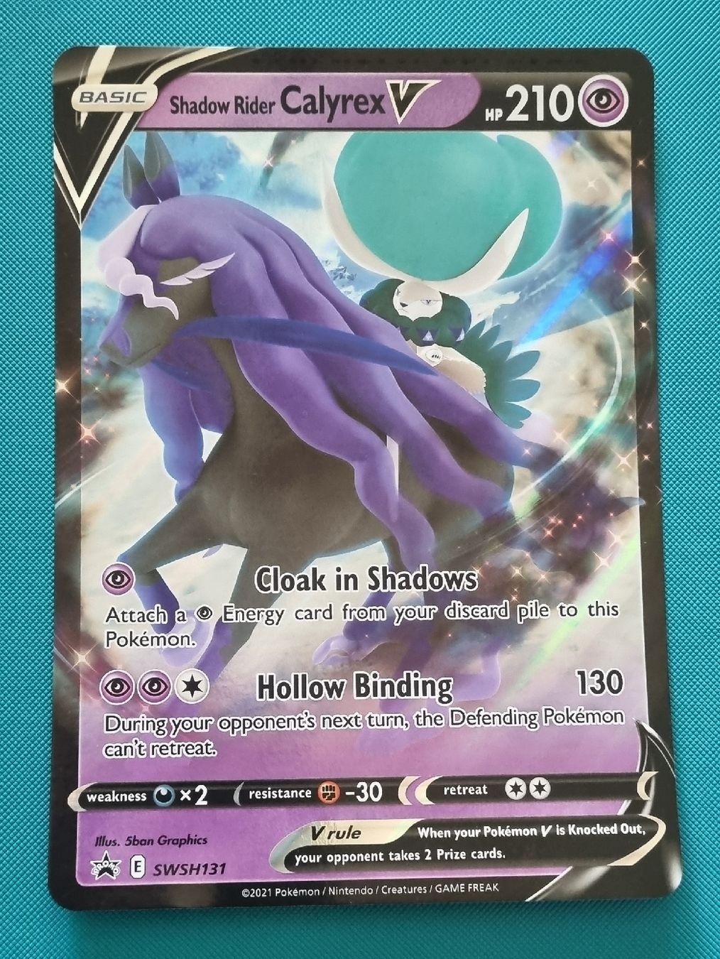 Pokémon Sammelbilder & Trading cards: Pokemon Shadow Rider Calyrex V Jumbo EN – Neu (gemäss Beschreibung) aus Oberbipp von ret_6hxb 2