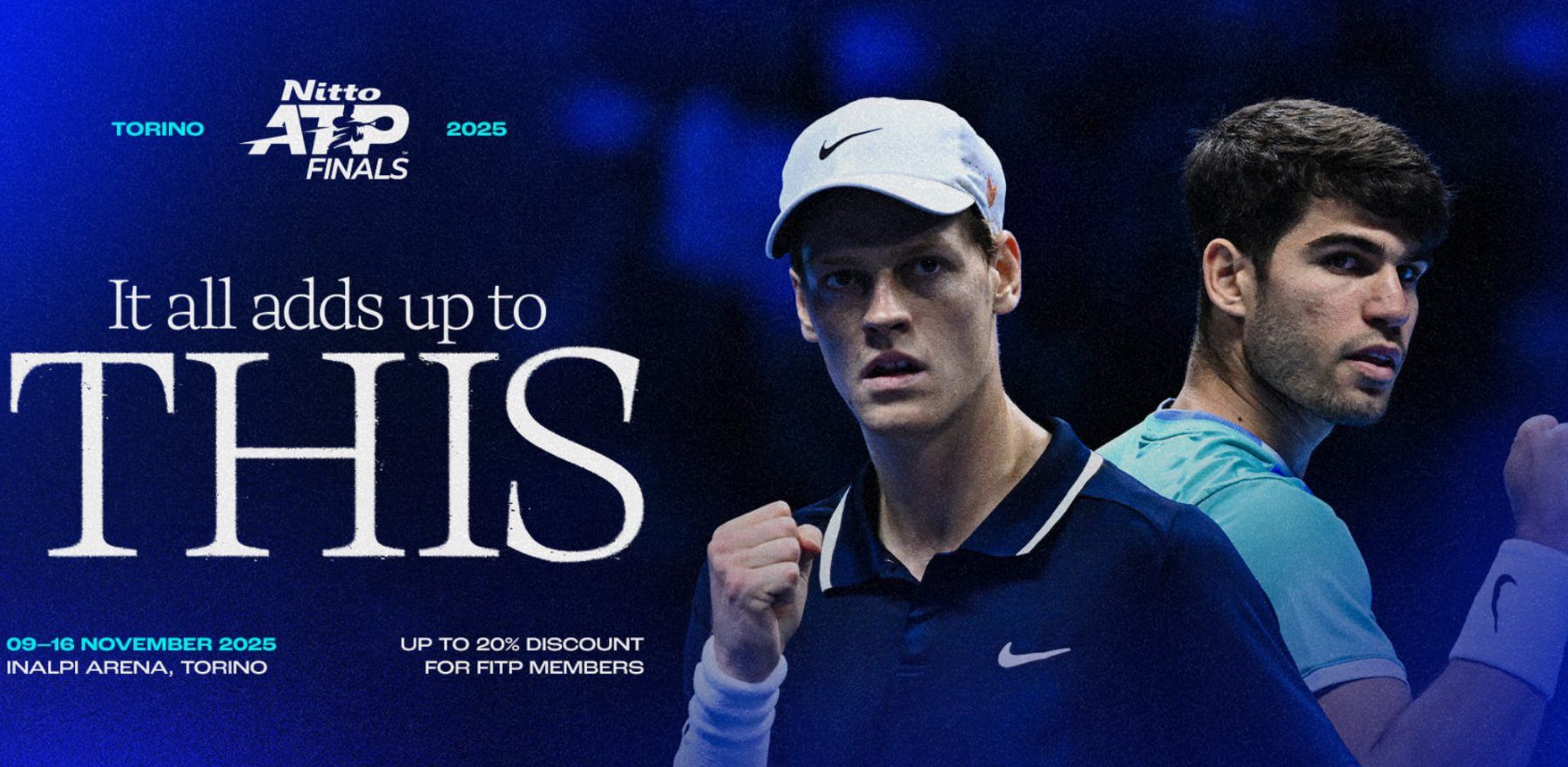 ATP Finals Turin 2025 – Sonntag Abend Session – 2 Tickets (Neu und ...