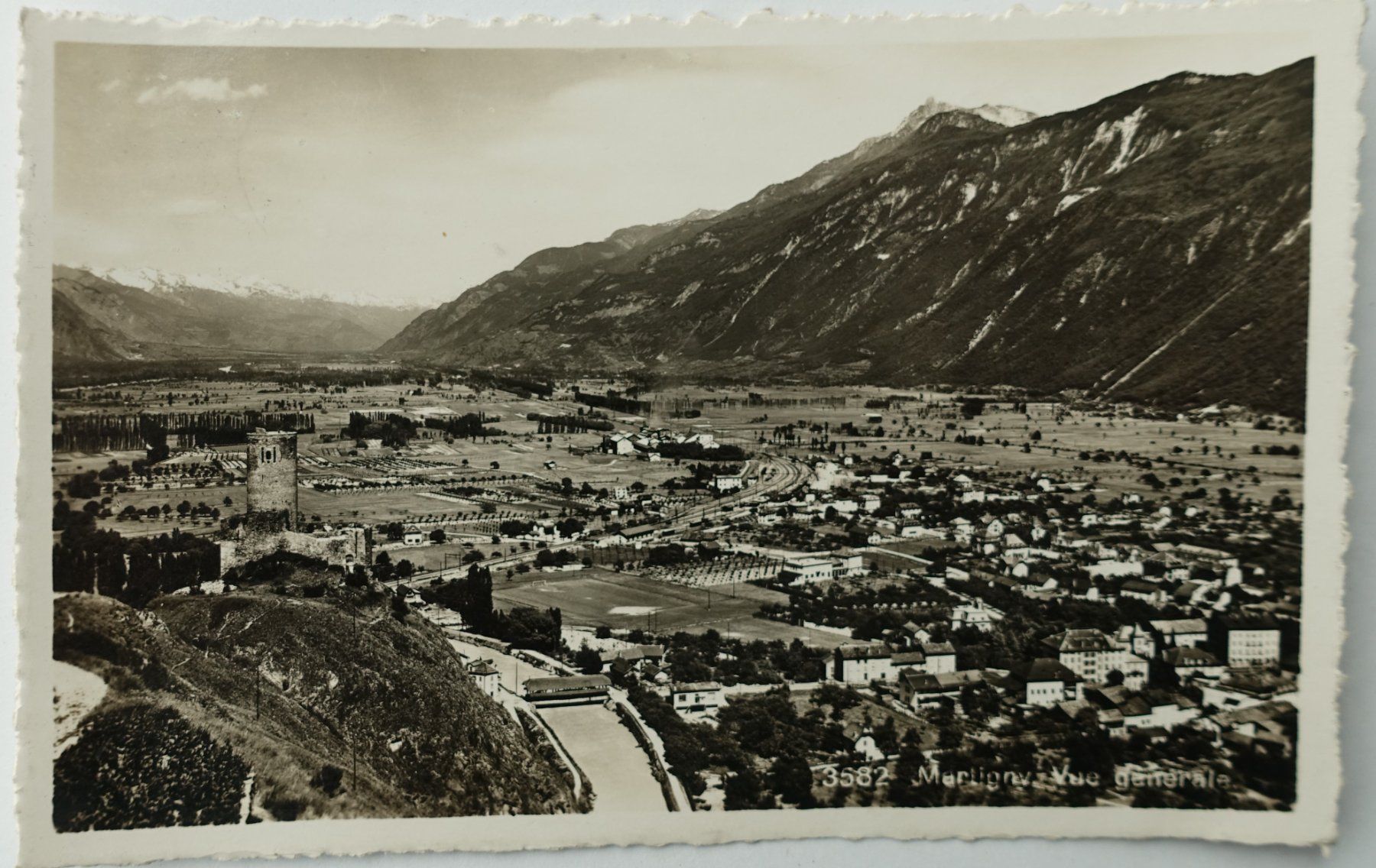 Ansichtskarten: Ansicht Martigny 1939 – Gebraucht aus Zürich von Schatzmeister1