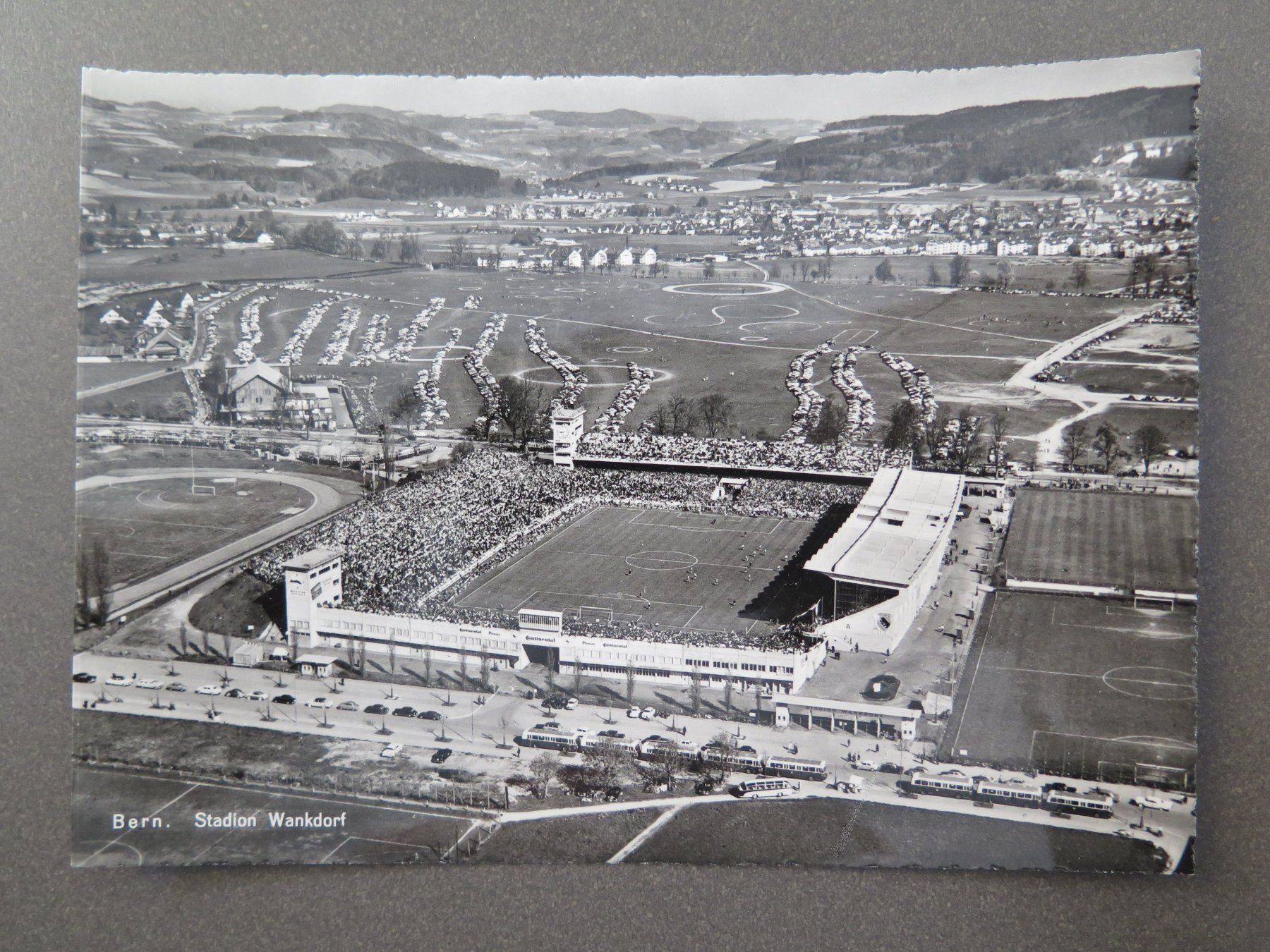 Ansichtskarten: FUSSBALL - BERN - STADION WANKDORF – Gebraucht aus Wittenbach von lipasal