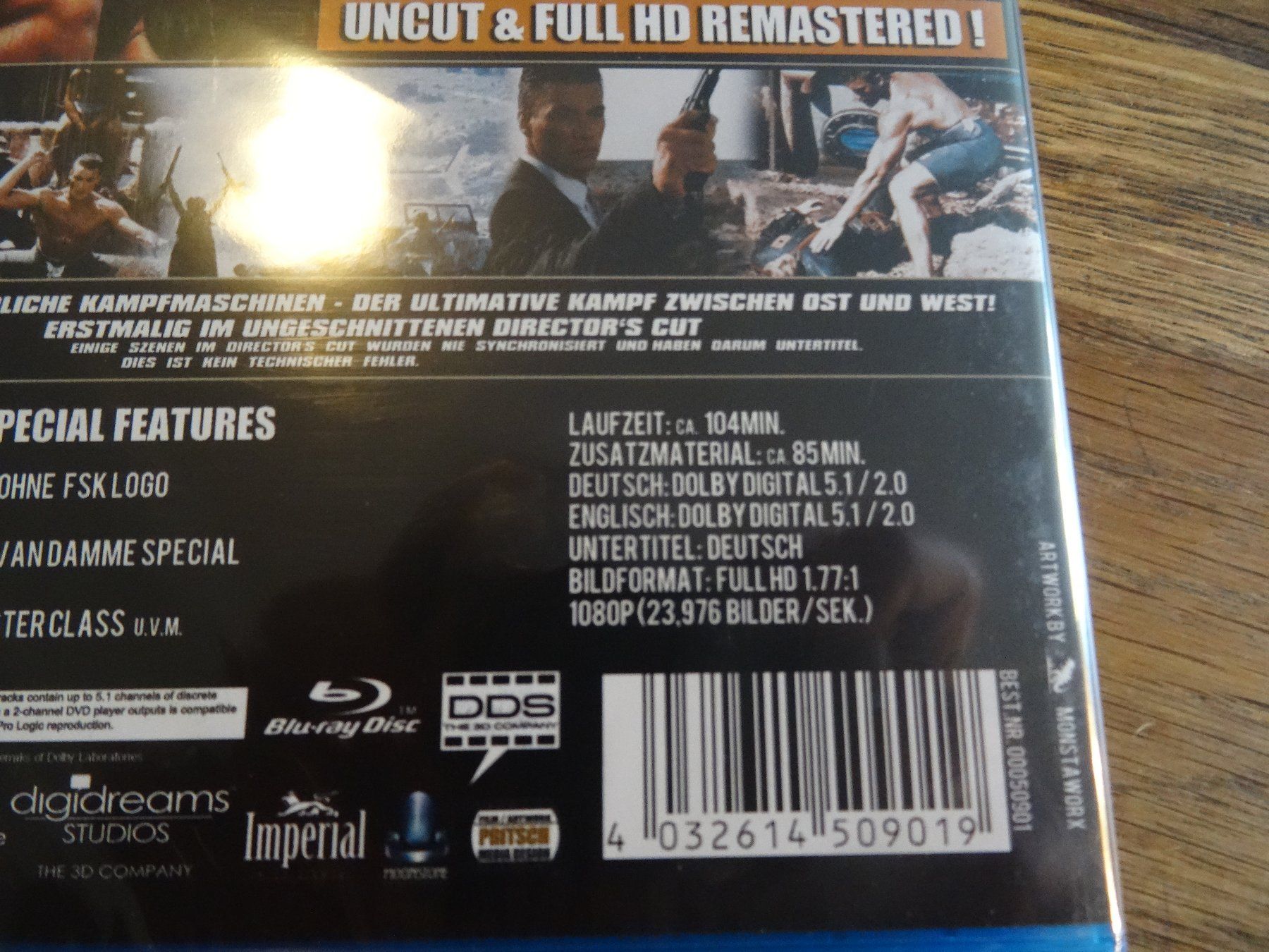 Tutti i DVDs: Bluray Van Damme Black Eagle – Nuovo e nell'imballaggio originale da Allschwil venduto da Summelsarium 2