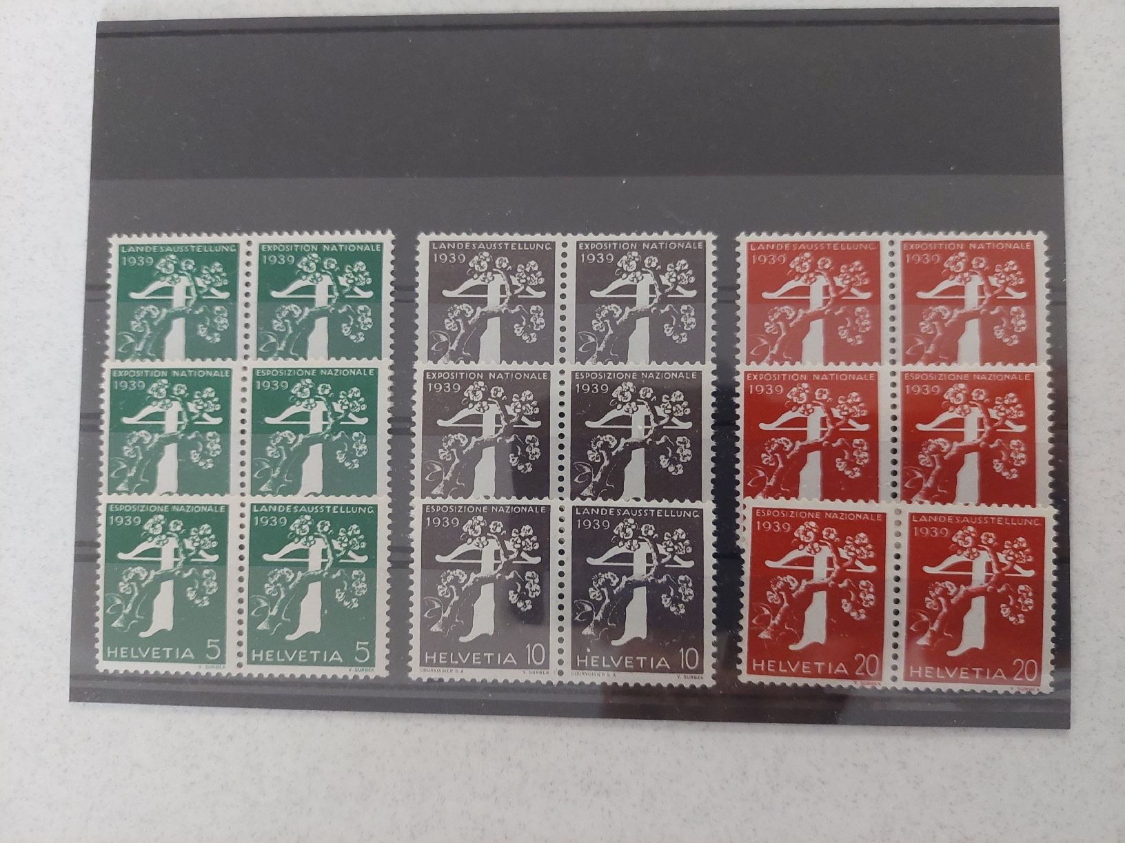 Tutti i francobolli: Timbres Suisse  – Nuovo (secondo la descrizione) da Le Locle venduto da wchs