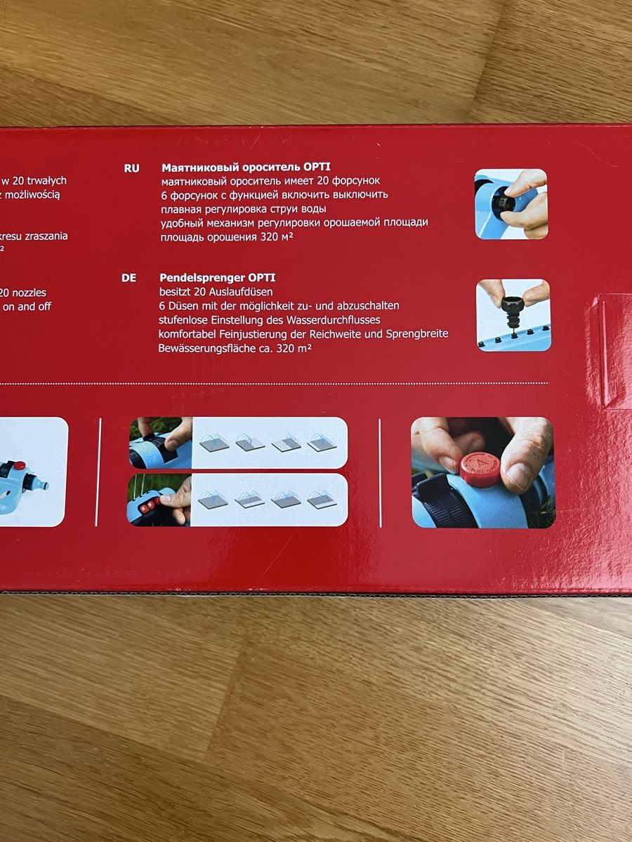 Tutti gli attrezzi: Pendelsprinkler CELLFAST OPTI neu 320 m2 – Nuovo e nell'imballaggio originale da Wuppenau venduto da Alfreg 3