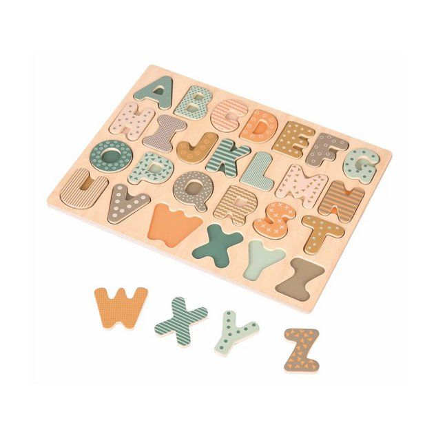 Puzzle: Holz Puzzle Grossbuchstaben – Nuovo e nell'imballaggio originale da Oensingen venduto da Liquidations-Shop