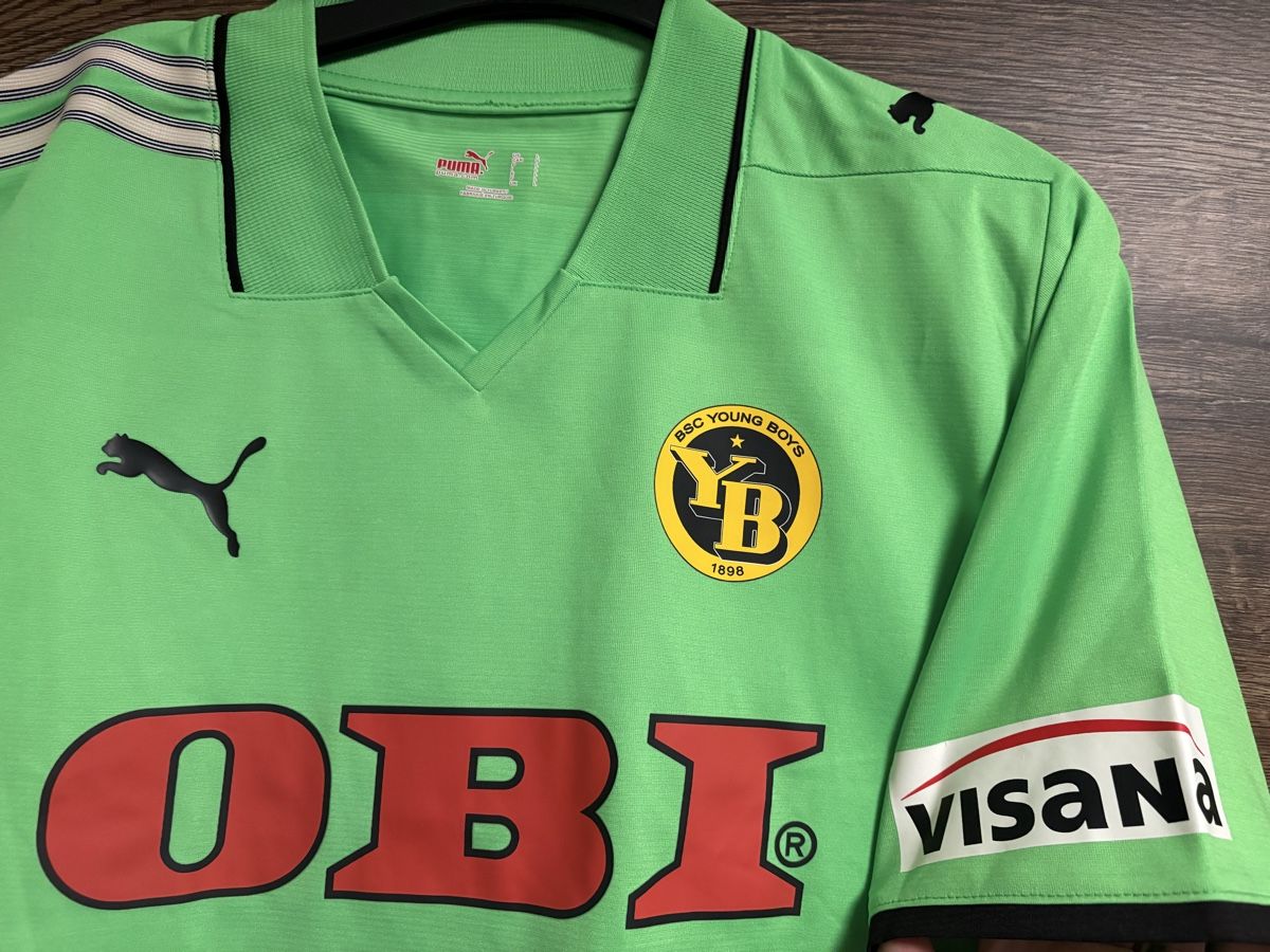 Young Boys Canottiere & Pantaloni: Maillot BSC Young Boys T. L – Usato da Lausanne venduto da Lemanchot 2