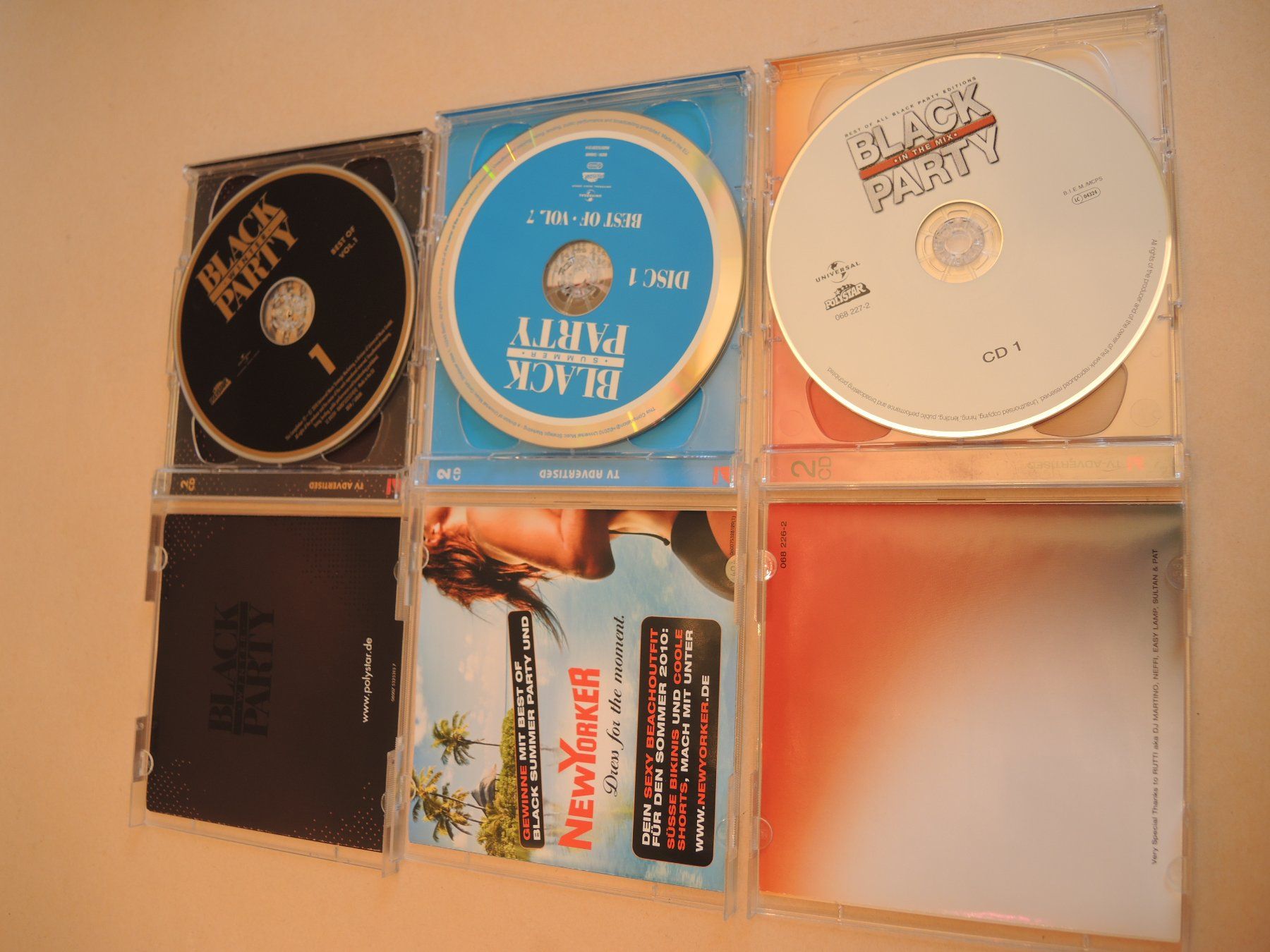 CD: Lot 3 Doppel CD Black Party – Usato da Rorschach venduto da maeck8 7