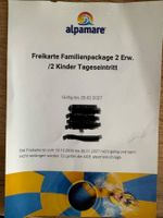 Alpamare Freikarte Familienpackage 2 Erwachsene 2 Kinder