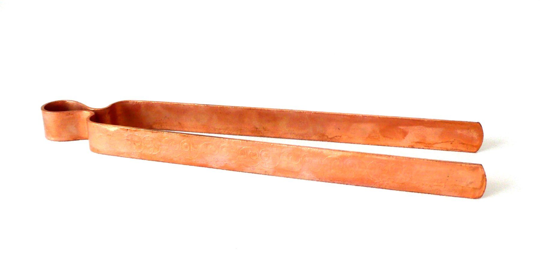 Candele: Räucherzange Kupfer mit Gravur – Nuovo e nell'imballaggio originale da Mauren venduto da Yeelen 1