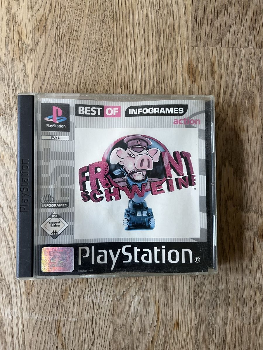 Giochi: Frontschweine - PS1 - sehr verkratzte CD – Usato da Baden venduto da tob_t8gw