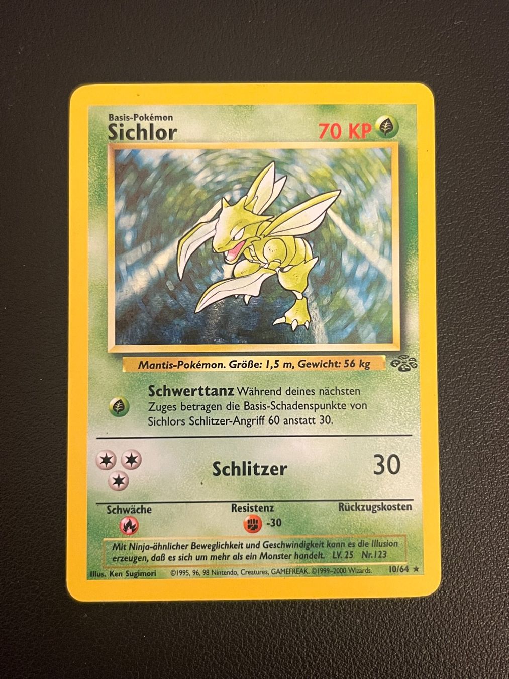 Pokémon Sammelbilder & Trading cards: Pokemon Sichlor Holo – Gebraucht aus Zollikerberg von Guido175