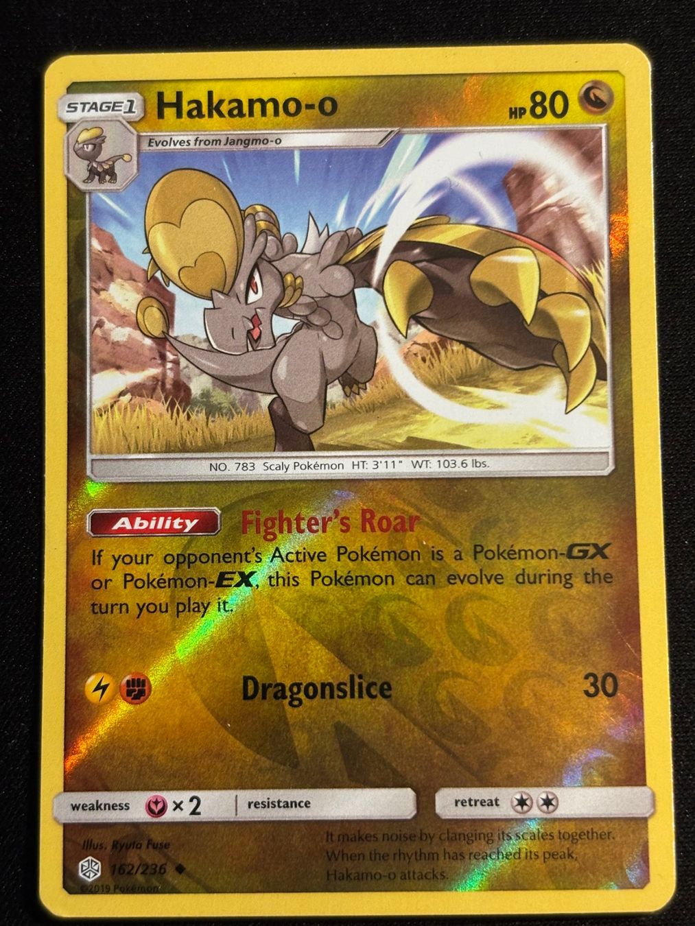 Pokémon Carte collezionabili: Pokemon Hakamo-o - Cosmic-Eclipse 162/236 - English – Usato da Bern venduto da Big_GS