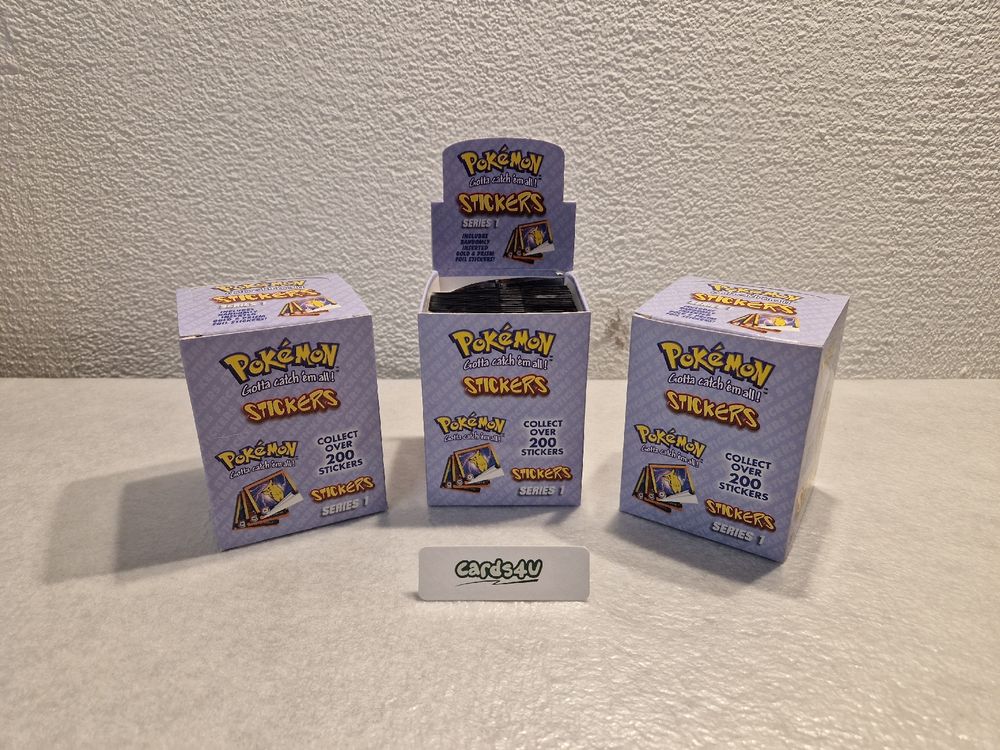 Pokemon 1999 Stickers Series 1 (Neu und originalverpackt) in Zwingen ...