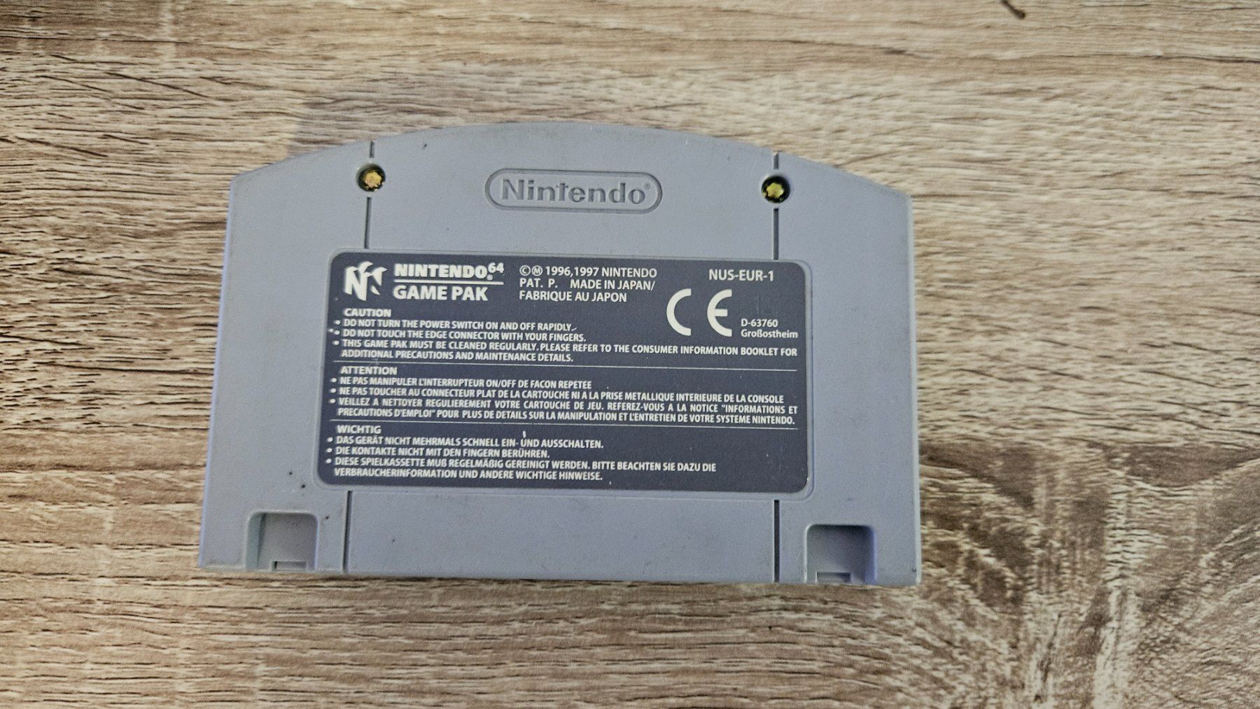Nintendo Giochi: Videogioco Nintendo64 "Nagano winter olympics '98" – Usato da Melano venduto da H-Sara 1