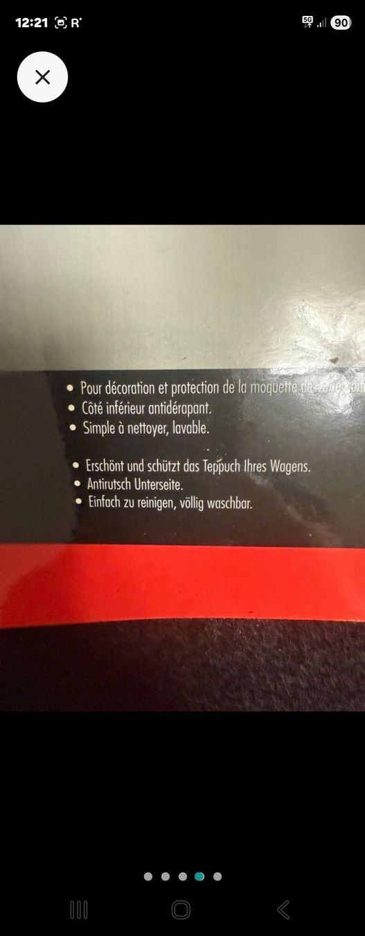 Tappeti & Tappetini: Fußmatten Set.für Auto "Neu" – Nuovo e nell'imballaggio originale da Uster venduto da esko.swiss 3