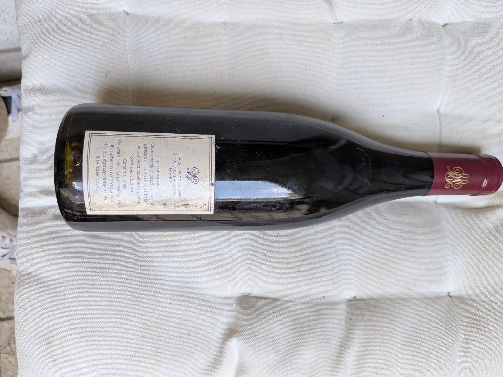 Vino: Vin Rouge Vosne-Romanée 2007 – Nuovo (secondo la descrizione) da yverdon les bains venduto da MonVideGrenier 2