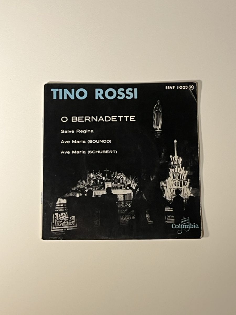 Dischi in vinile: Vinyle Tino Rossi - O Bernadette – Usato da La Chaux-de-Fonds venduto da vert_j