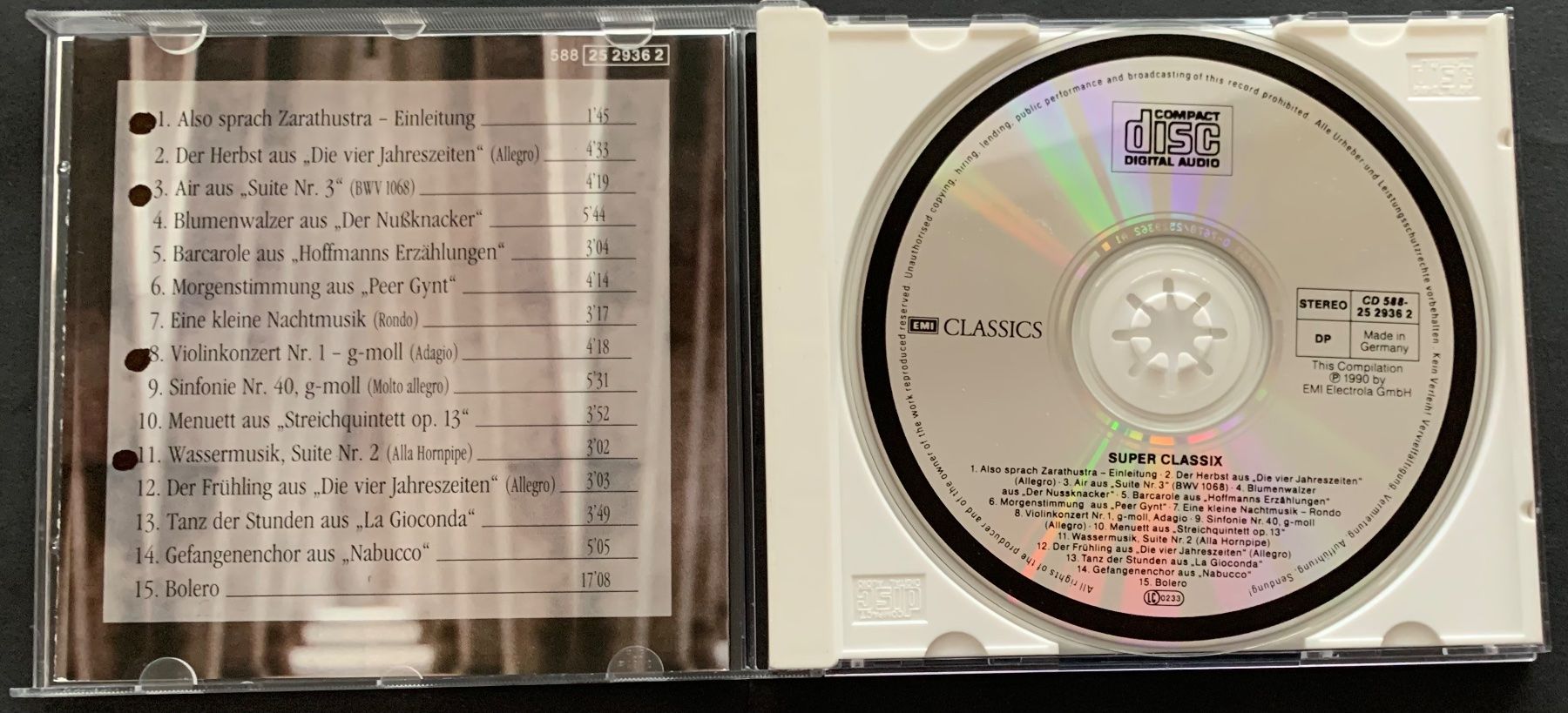 CD: Super Classix / Verschiedene Künstler "Superhits" – Usato da Spiez venduto da martin-7973 2