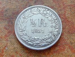 1/2 Fr. 1851  (A)