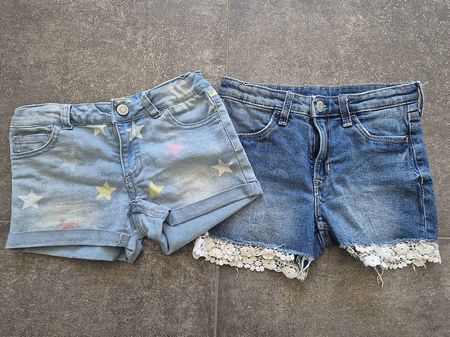 2 Mädchen Shorts