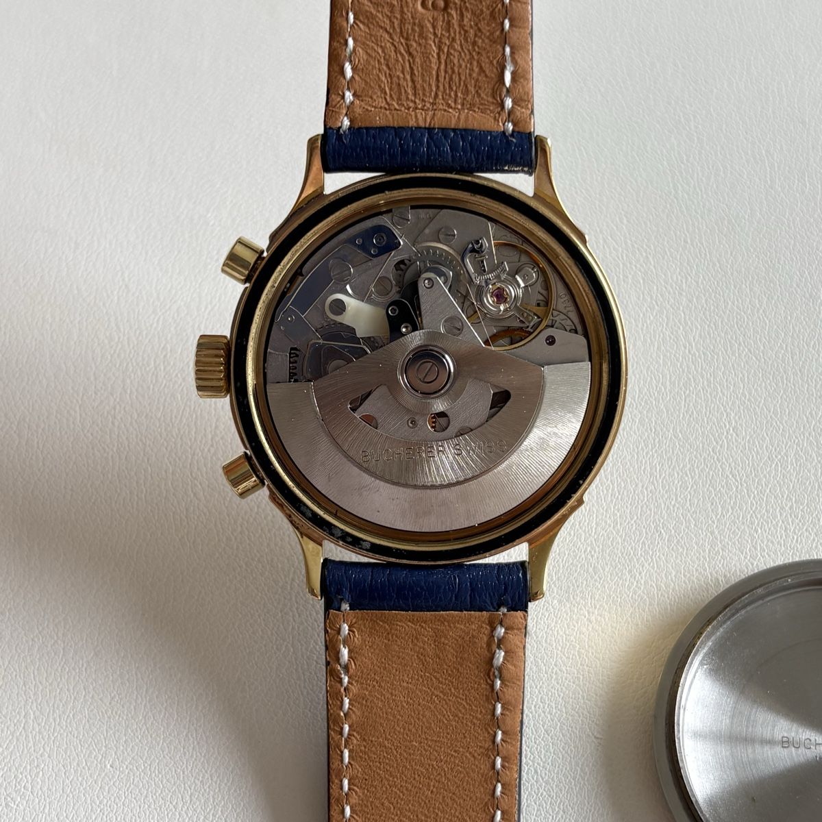 Bucherer Uhren: Bucherer Chronograph Automatic Valjoux 7750 – Gebraucht aus Winterthur von LaBodega 6