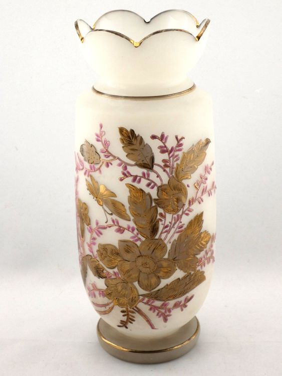 1927 René Lalique Boîte Dinard en verre dépoli à patine sépia, fleurs