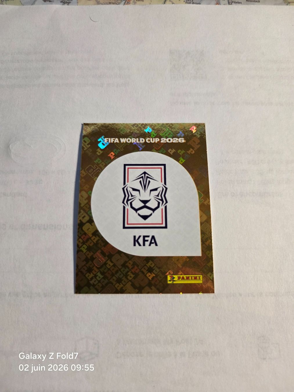 Panini Carte collezionabili: Panini  2026 KOR 1 – Nuovo (secondo la descrizione) da Grand-Lancy venduto da Seo67