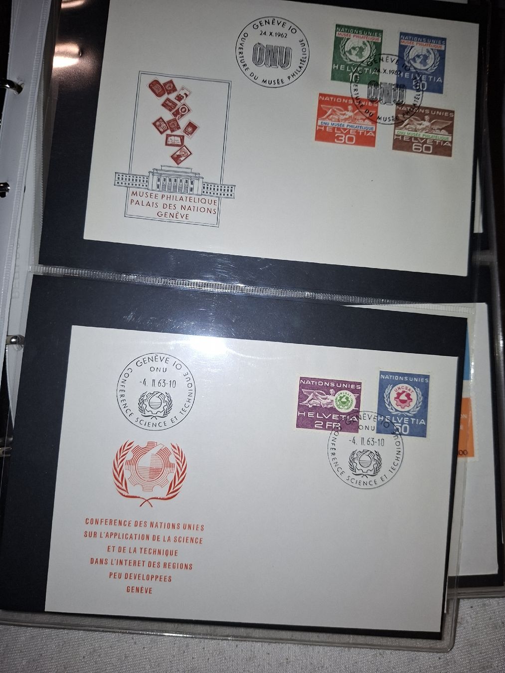 Tutti i francobolli: Album FDC 1962 - 1981 div Schweiz – Usato da Balgach venduto da SIMEON27 9