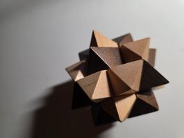 Holz Würfel Geschicklichkeitsspiel Spiel Casse-Tête Janod