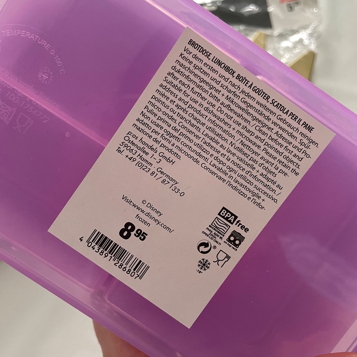 Migros Teglie da forno: NEU: Elsa Znüni Box & Princess Backform – Nuovo e nell'imballaggio originale da Bellach venduto da Dreamer2501 5