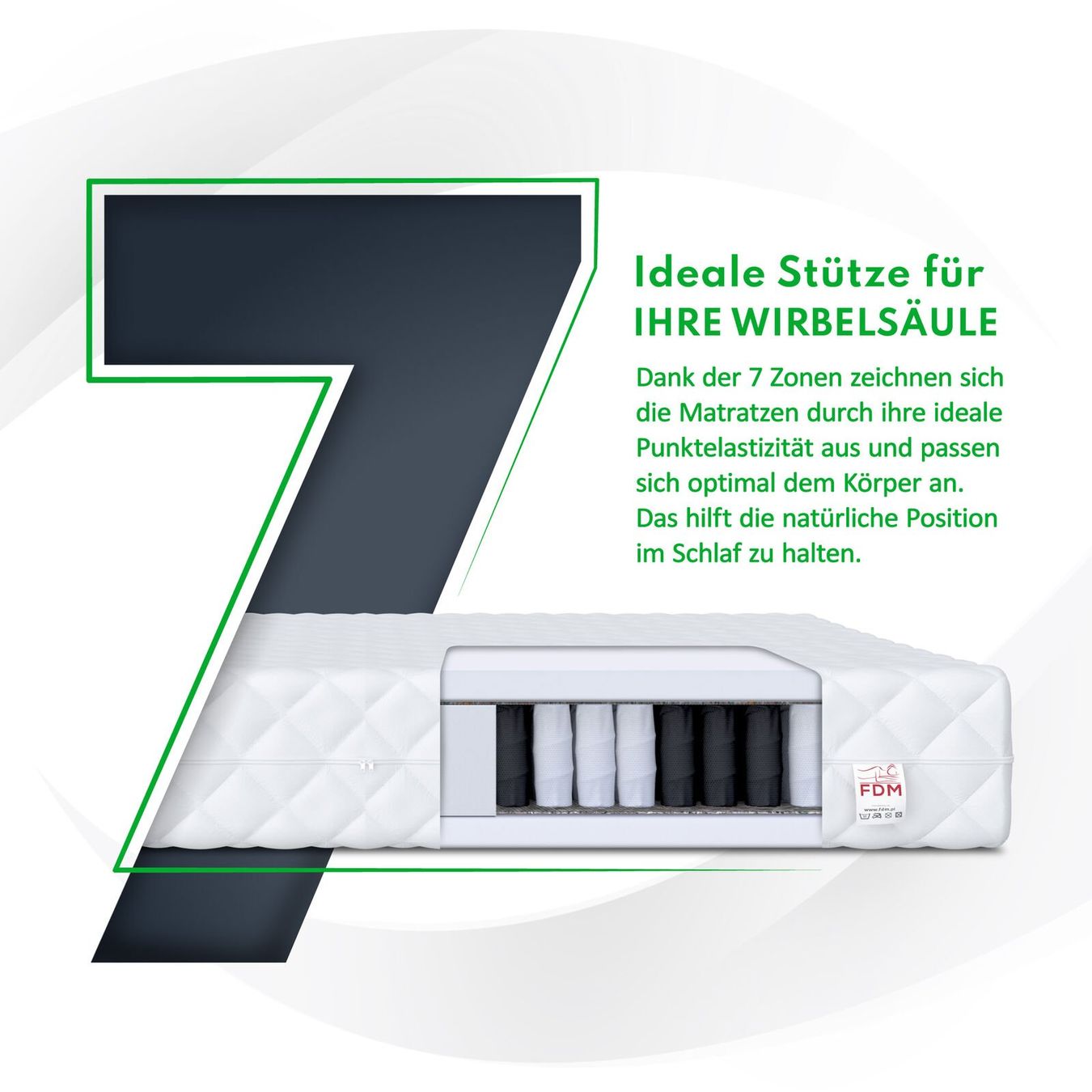 Materassi: Matratze 120x200 MEDIC MAX - H3 - – Nuovo e nell'imballaggio originale da Wallenwil venduto da toesstal-vertrieb 3
