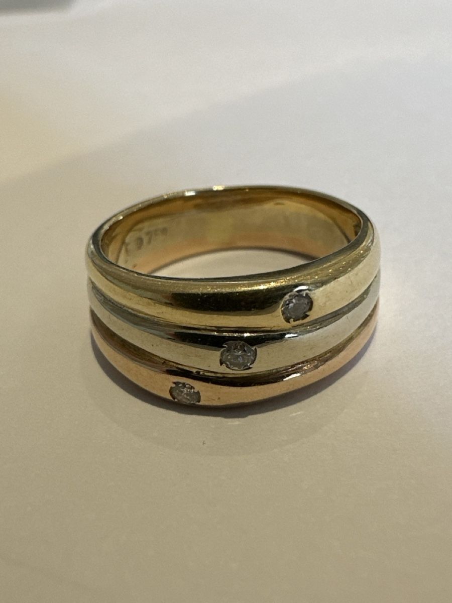 Anelli: ring 750/18ct. 5.56gr. G48, (10) – Usato da Baar venduto da julupa10