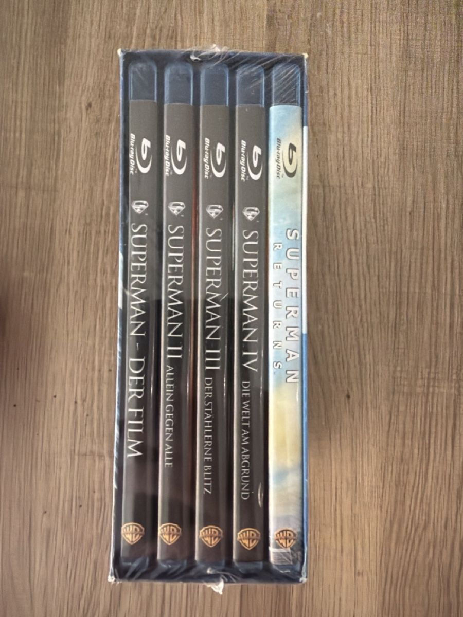 Tutti i DVDs: Superman 1-5 Collection BluRay Neu&Ovp – Nuovo e nell'imballaggio originale da Hagendorn venduto da masterchieff 1