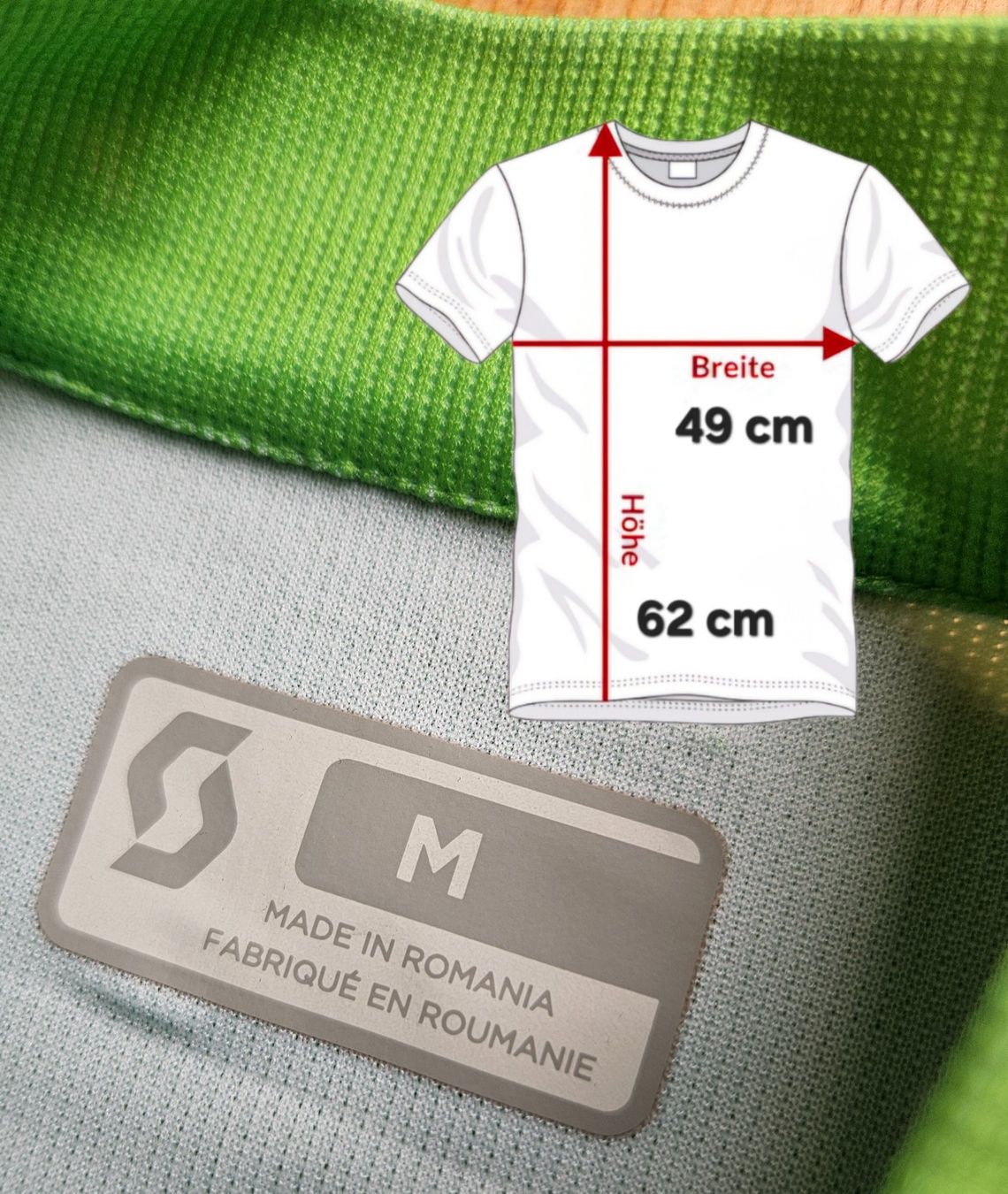 Scott Leibchen & Hosen: Radtrikot Scott Grösse M Velo Fahrrad Trikot Radsport – Gebraucht aus Hägglingen von United-Village-Trade 4