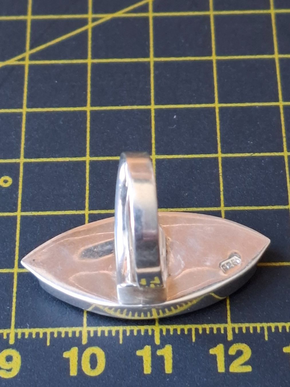 Bagues: Ring Silber 925 mit Perlmutt – D'occasion à Zwieselberg par Halifaxmendusli 2