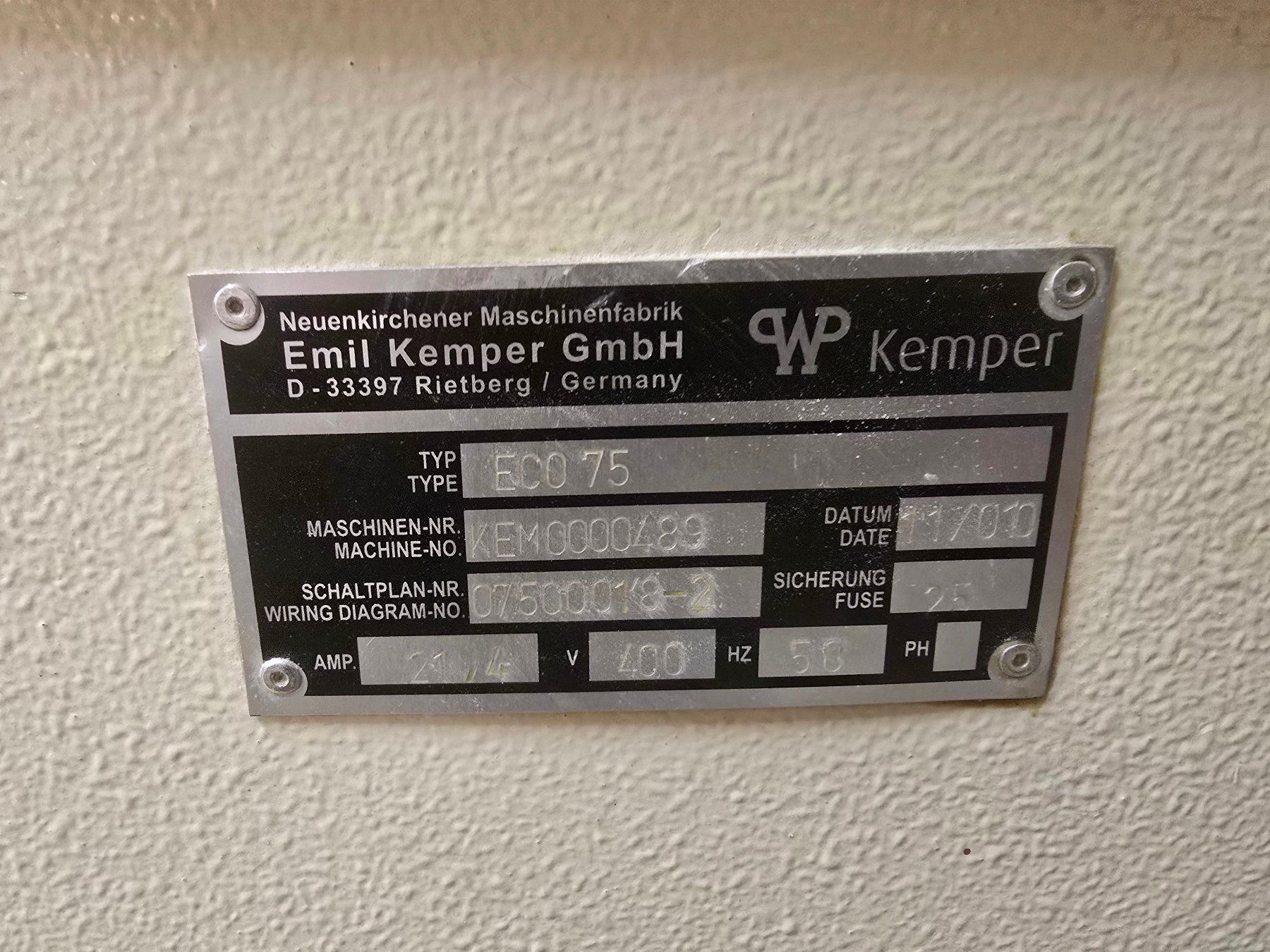Kemper Tutte le macchine: Teigmaschine, Knetmaschine, Kemper – Usato da Steinen venduto da seb_6m2c 4