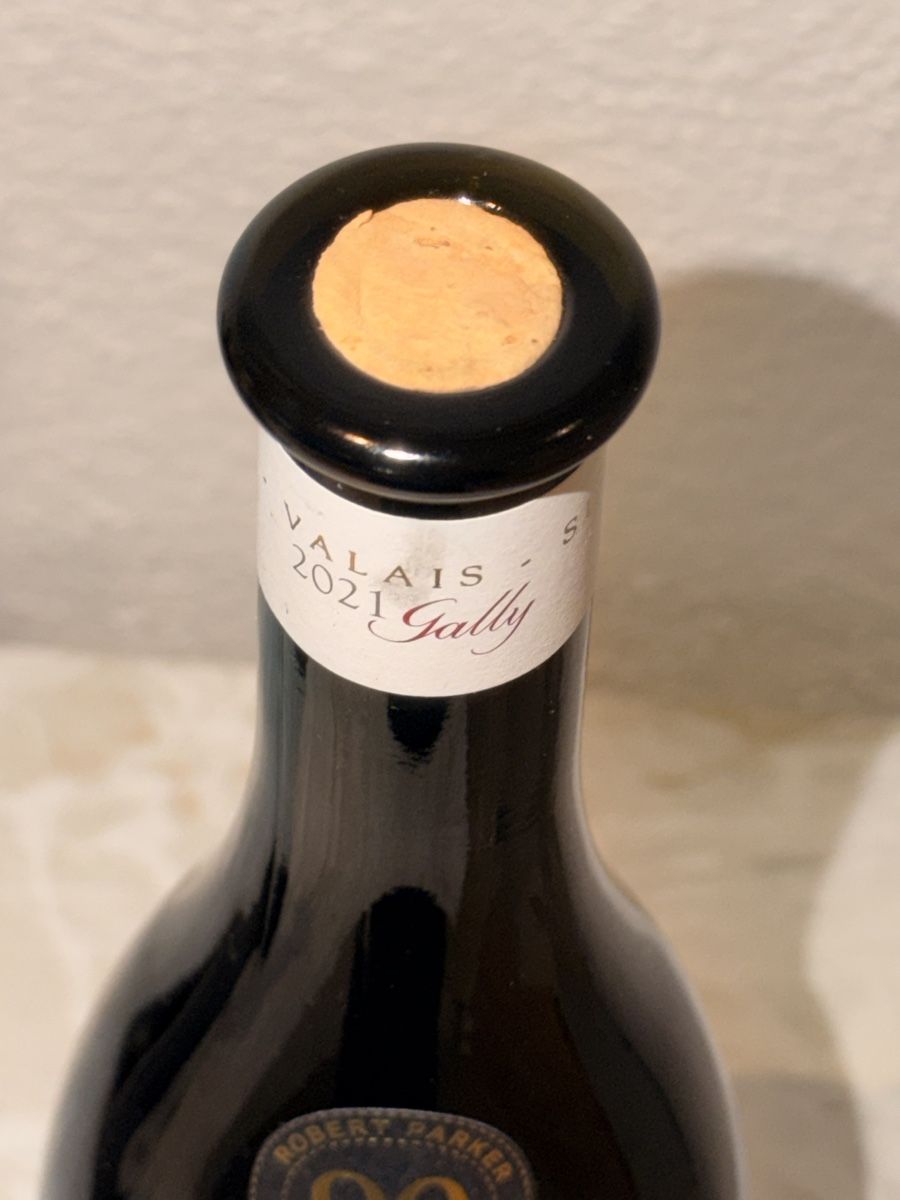 Vino: Vin rouge Gally Valais AOC 2021 – Nuovo e nell'imballaggio originale da Grenchen venduto da 24.07LD 4