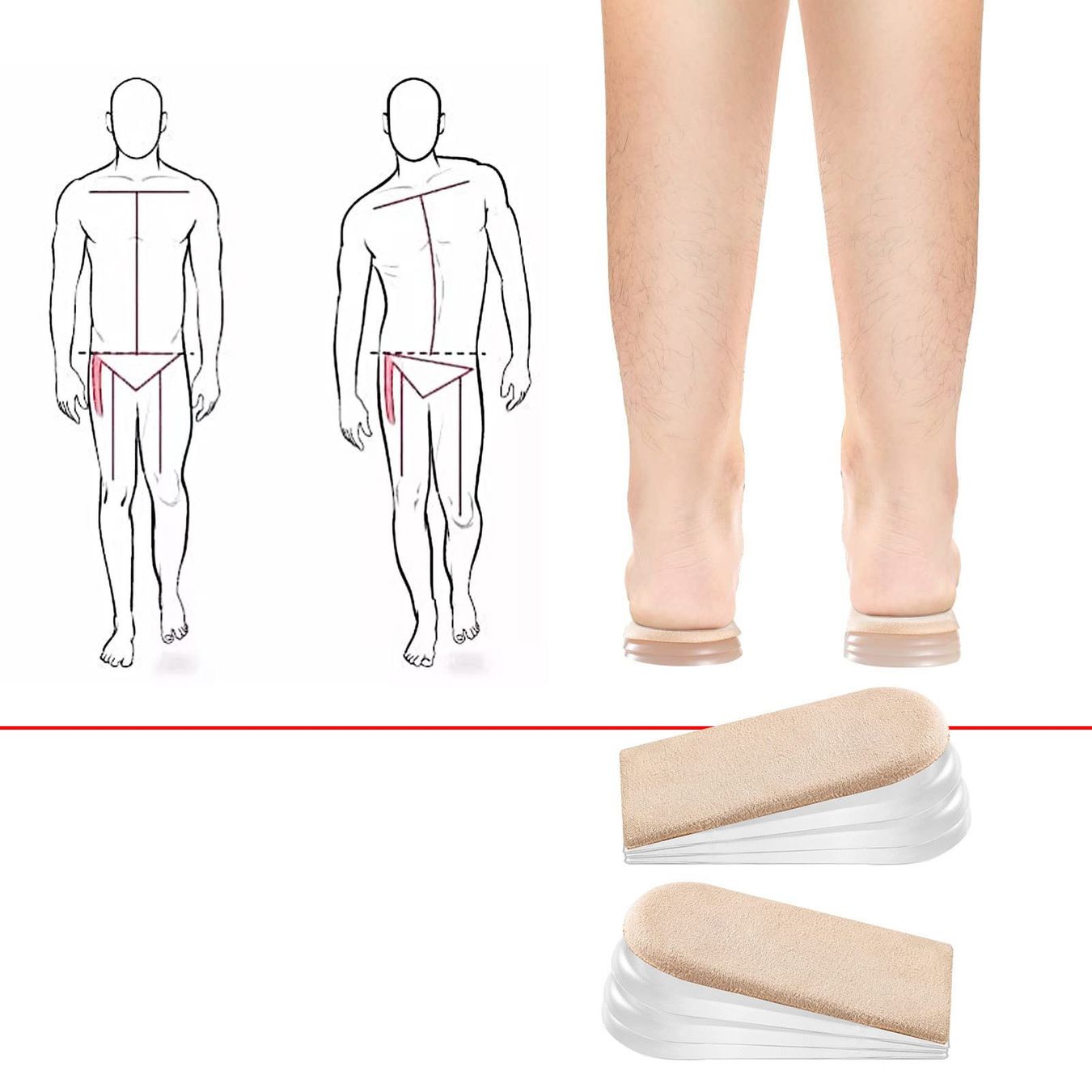 Pedicure: Schuhe Einlegesohlen Erhöhen Absatz Eins – Nuovo (secondo la descrizione) da Kirchdorf AG venduto da Apost008