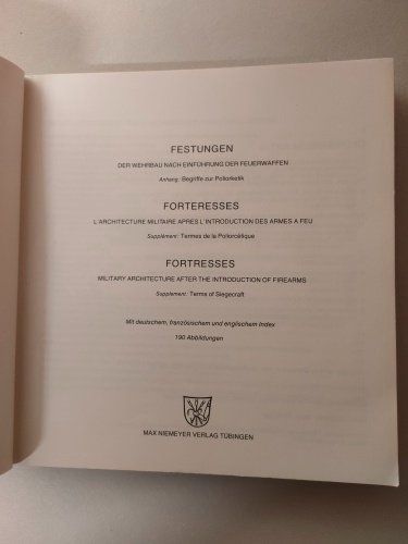 Libri: Glossarium Artis - Festungen – Usato da Sigriswil venduto da Ricola1977 1