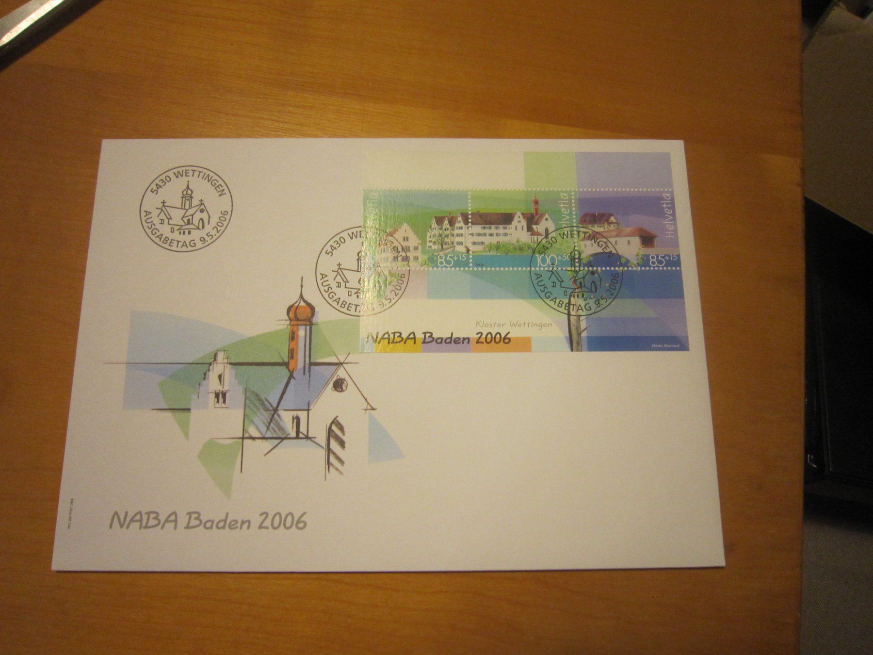 Tous les timbres: NABA 2006 Baden FDC Block – D'occasion à Gordola par Polentaefung