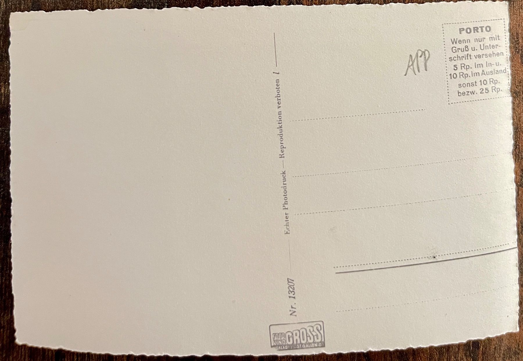 Cartoline postali: AK:  APPENZELL - Hauptgasse – Usato da Lutry venduto da Ediego 1