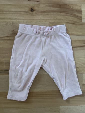 Baby Leggings rosa mit Punkten Grösse 68