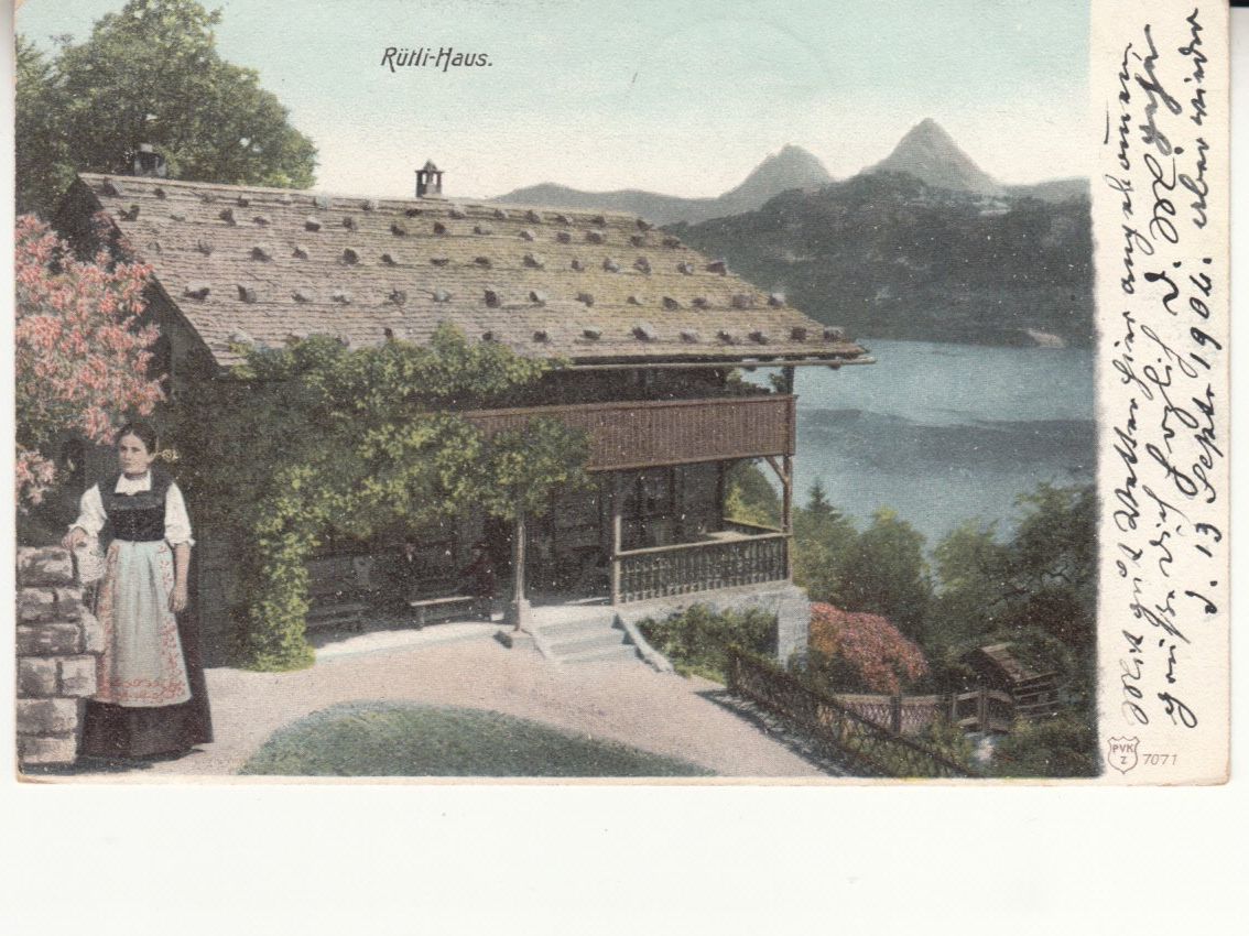 Cartoline postali: Rütli 1904 – Usato da Bürglen TG venduto da StampGraf