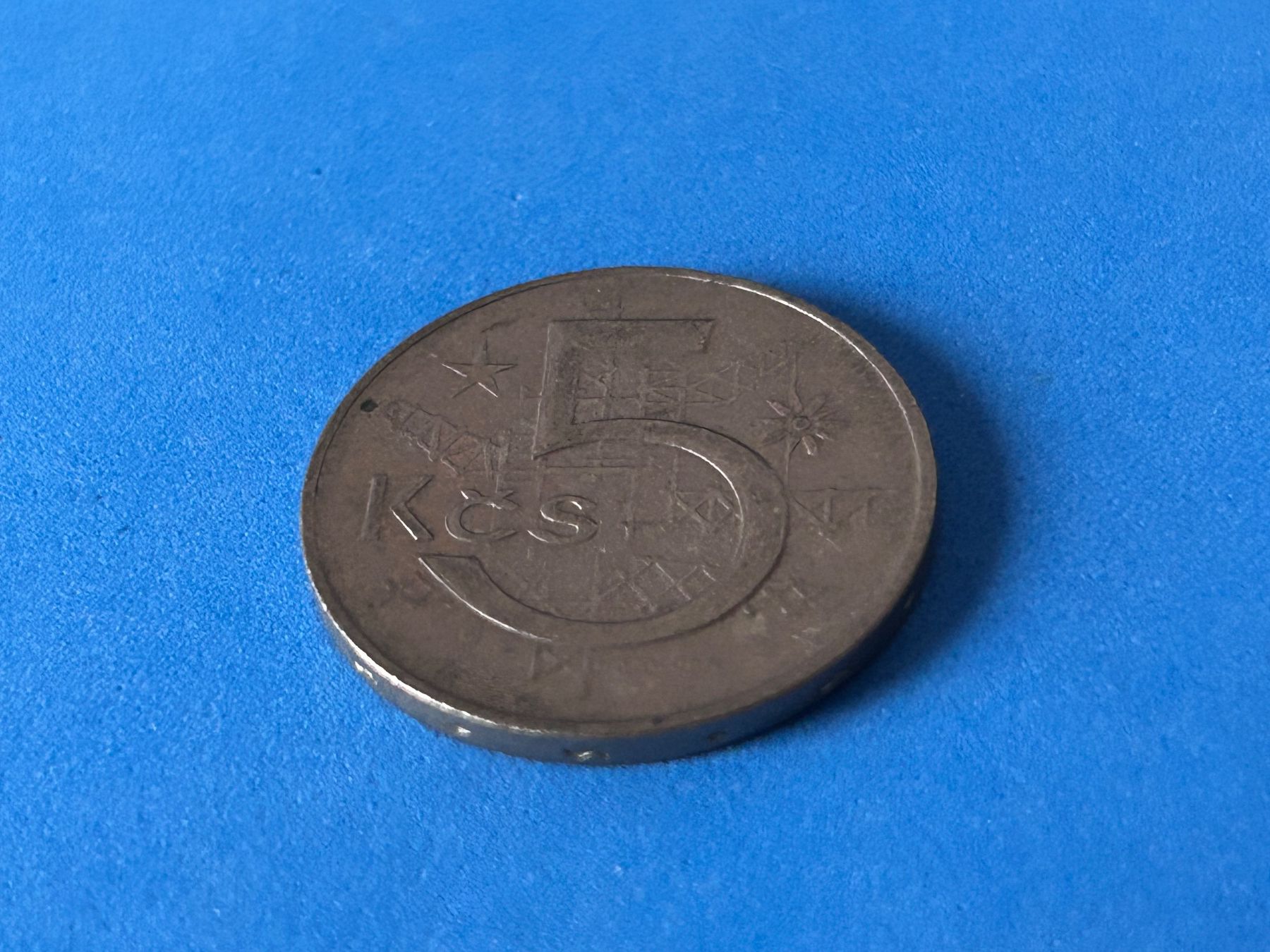 Tutti le monete: Czechoslovakia - 5 Korun 1975 – Usato da Corcelles NE venduto da AJKader 8