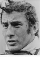Echt Foto-Postkarte, Jackie Stewart