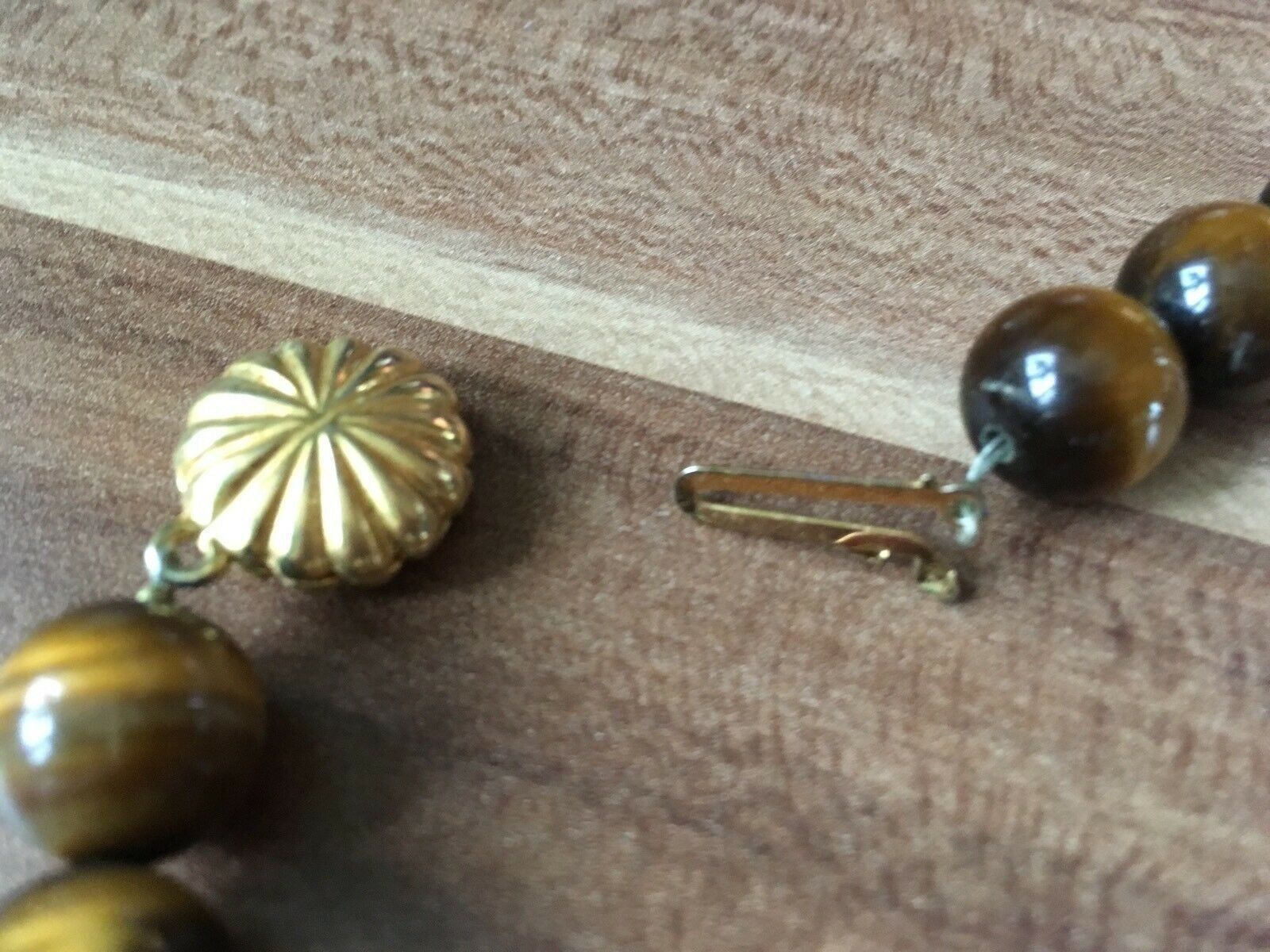 Catenine: collier pierre semies préciseuses œil de tigre – Usato da Genève venduto da Libellule477 4