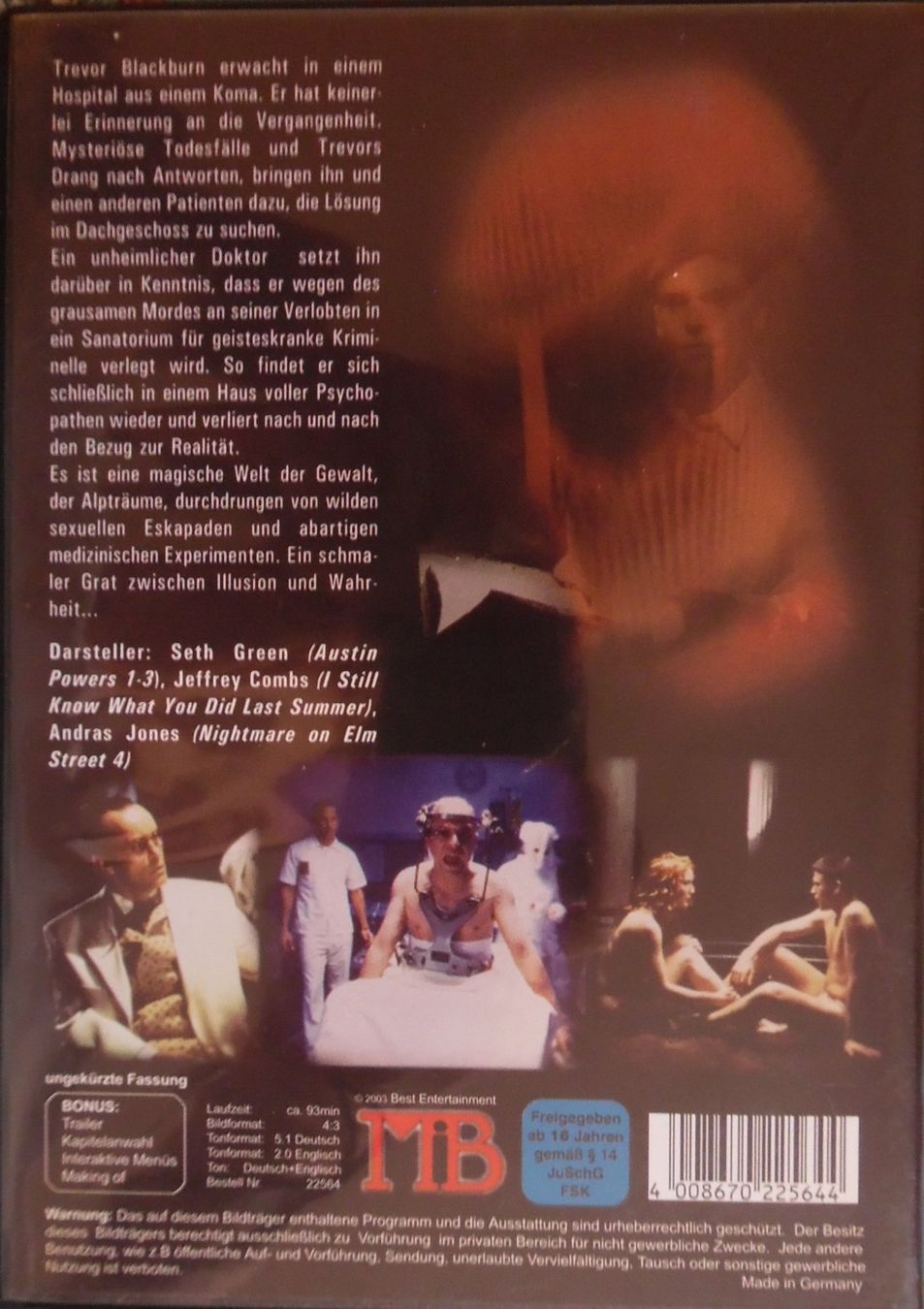 Tutti i DVDs: Horror in the Attic – Usato da Bellinzona venduto da Luna093 2