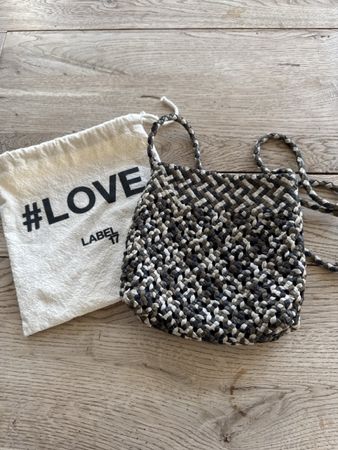 Schultertasche Marke Label 17, 20x20 cm