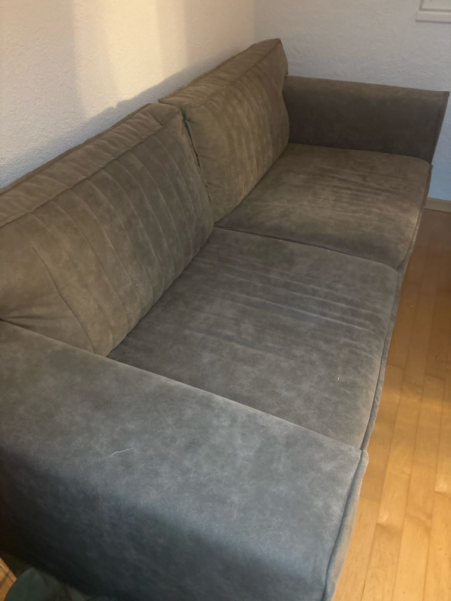 Sofas: Stabiles Sofa grau – D'occasion à Neerach par Opahl 1