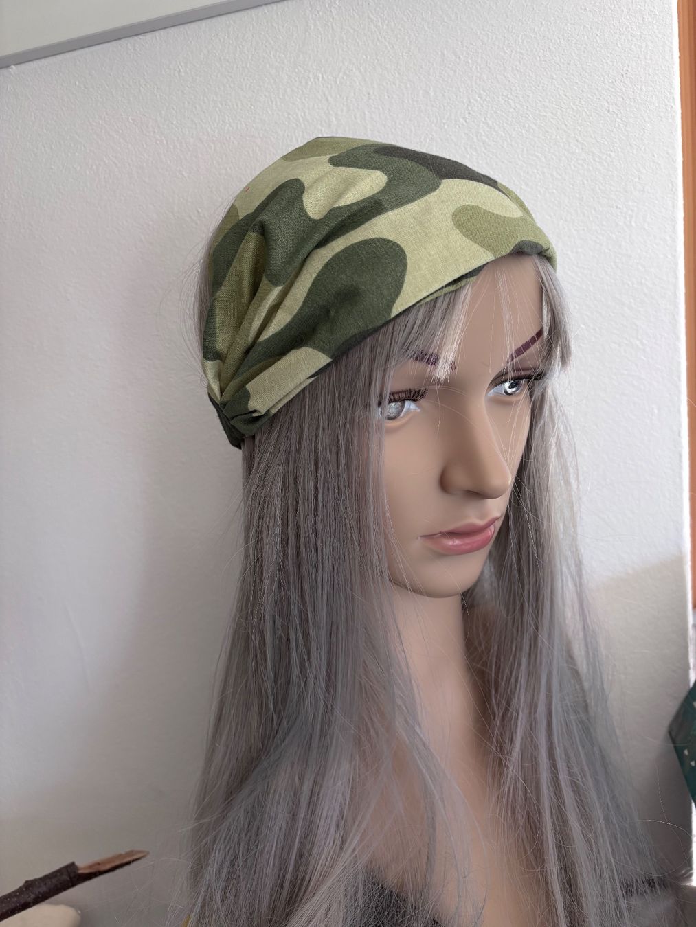 Accessoires pour cheveux: Haarband Kopftuch im Militärlook – Neuf (Voir description) à St. Niklaus VS par loumonrohandmade 1