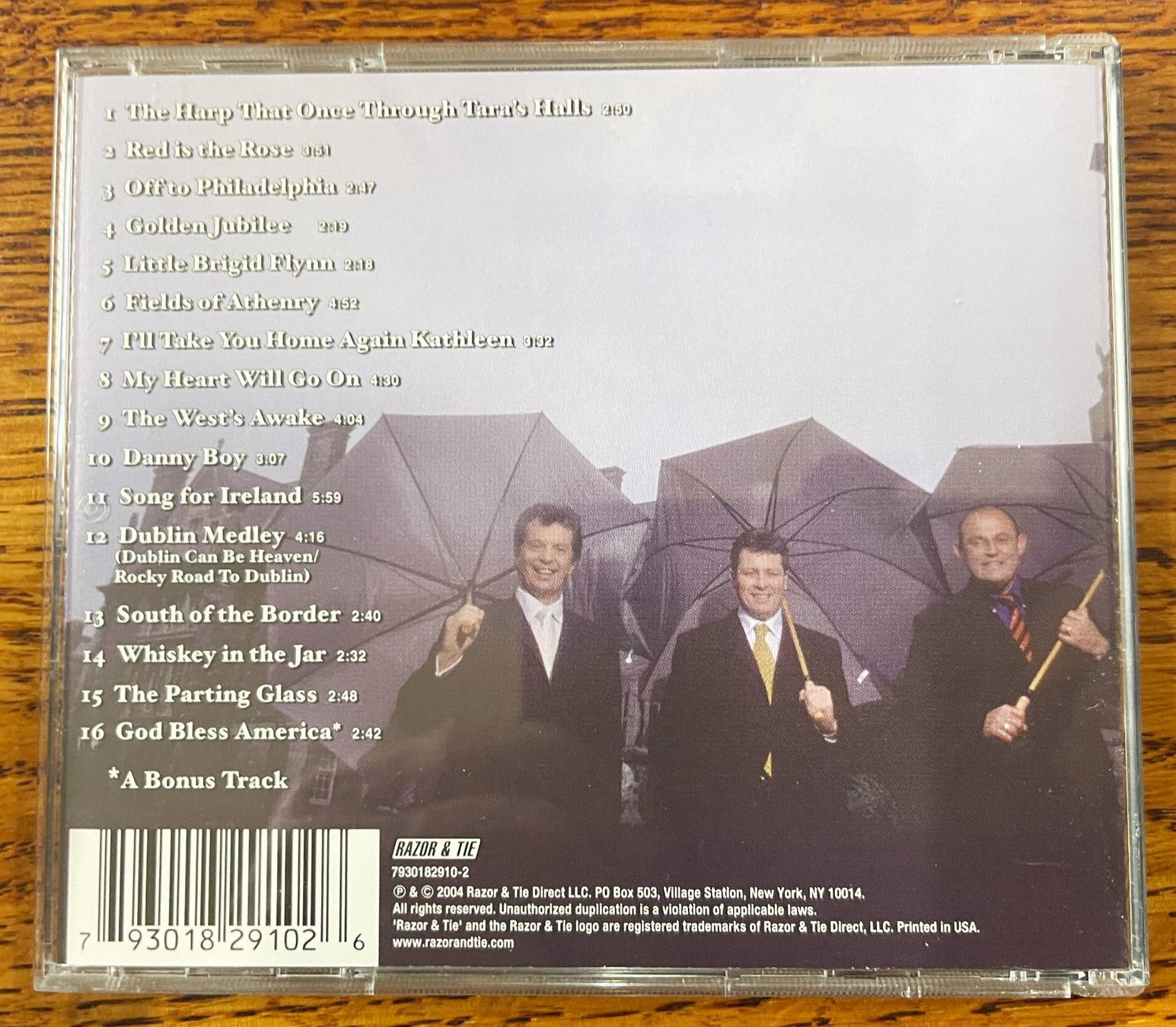 CD: The Irish Tenors - Heritage CD – Usato da Oftringen venduto da Vucki 1